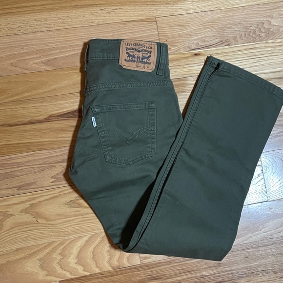 Levi’s 511 Slim Green Skinny Jeans Sz 10 Regular - Picture 3 of 7